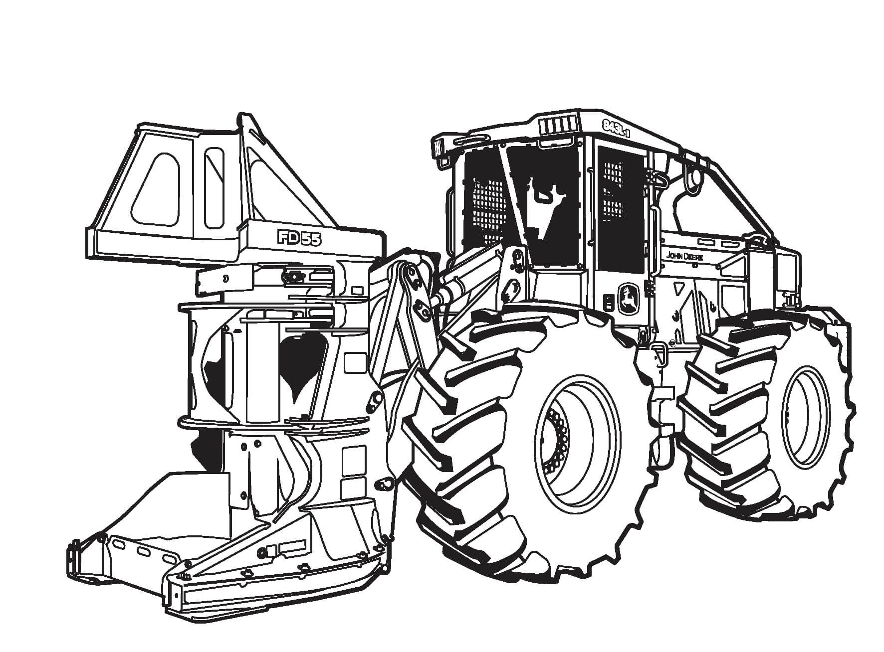 Atividade criativa: desenho de Trator #172582 para colorir da coleção Transporte Atividade criativa: desenho de Trator #172582 para colorir da coleção Transporte