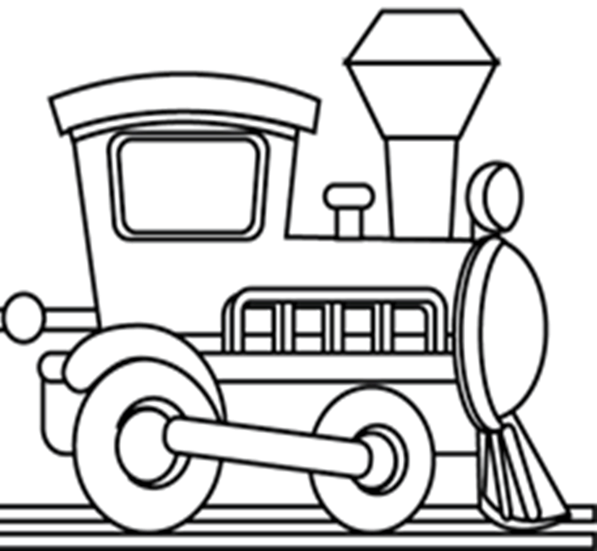 Página para colorir: Trem / Locomotiva (Transporte) #135071 - Páginas para Colorir Imprimíveis Gratuitamente