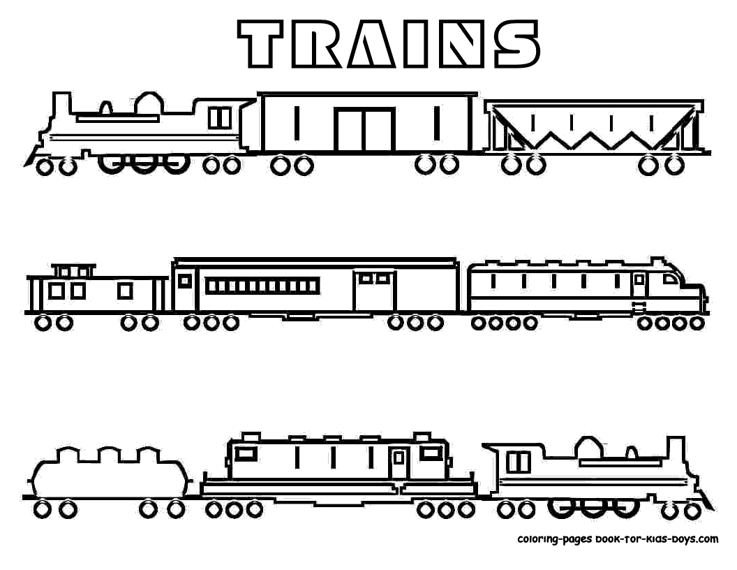 Página para colorir: Trem / Locomotiva (Transporte) #135084 - Páginas para Colorir Imprimíveis Gratuitamente