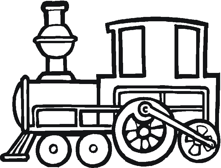 Página para colorir: Trem / Locomotiva (Transporte) #135188 - Páginas para Colorir Imprimíveis Gratuitamente