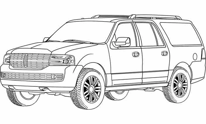 Página para colorir: Veículos 4x4 (Transporte) #145929 - Páginas para Colorir Imprimíveis Gratuitamente
