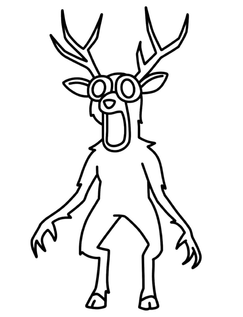 Desenho gratuito 99 Noites na Floresta #221590 da colecao Videogames para imprimir