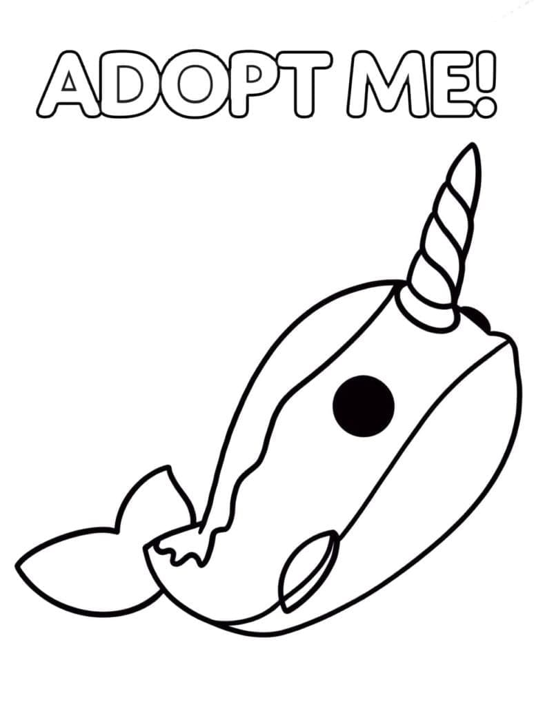 Desenho gratuito Adopt Me #174390 da colecao Videogames para imprimir