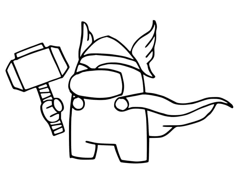 Desenho gratuito Among Us #171918 da colecao Videogames para imprimir