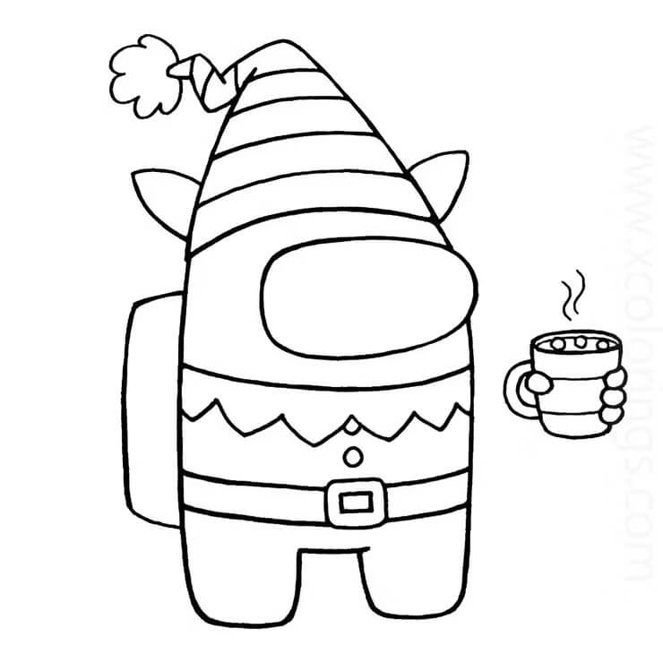 Desenho gratuito Among Us #171933 da colecao Videogames para imprimir