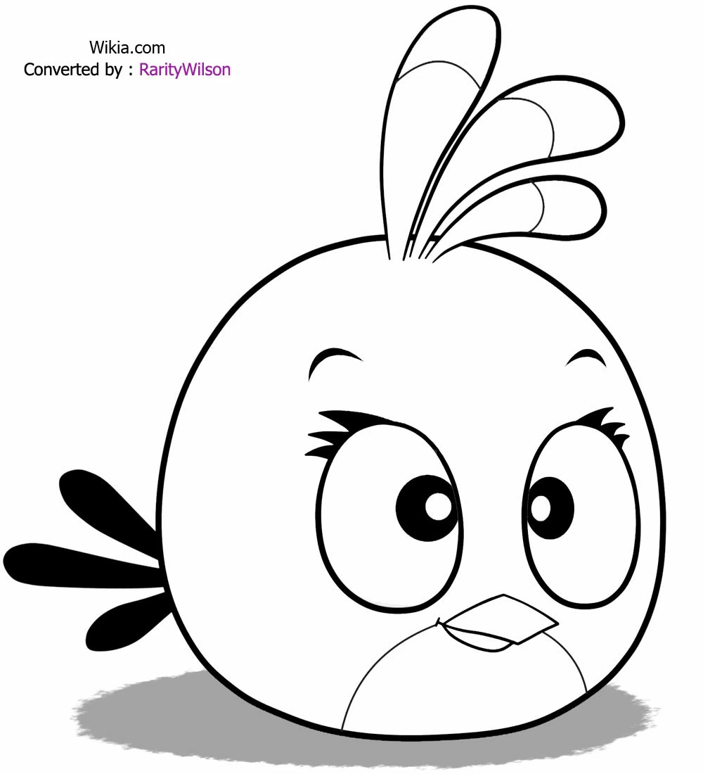 Página para colorir: Angry Birds (Videogames) #25022 - Páginas para Colorir Imprimíveis Gratuitamente