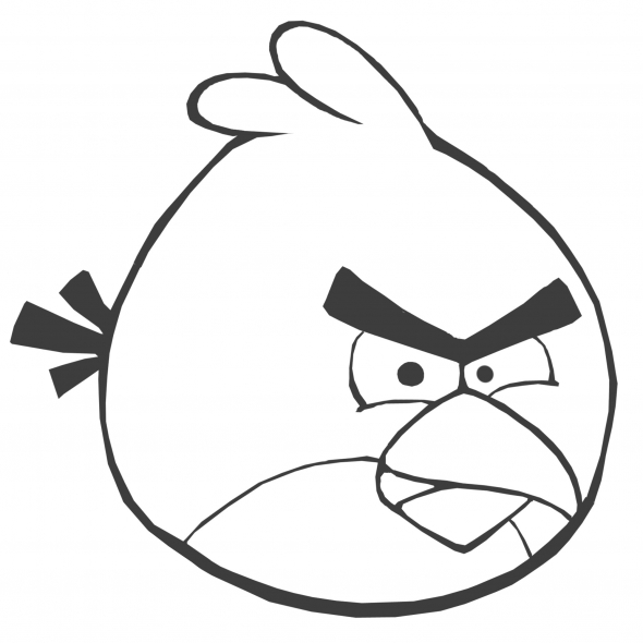 Página para colorir: Angry Birds (Videogames) #25070 - Páginas para Colorir Imprimíveis Gratuitamente