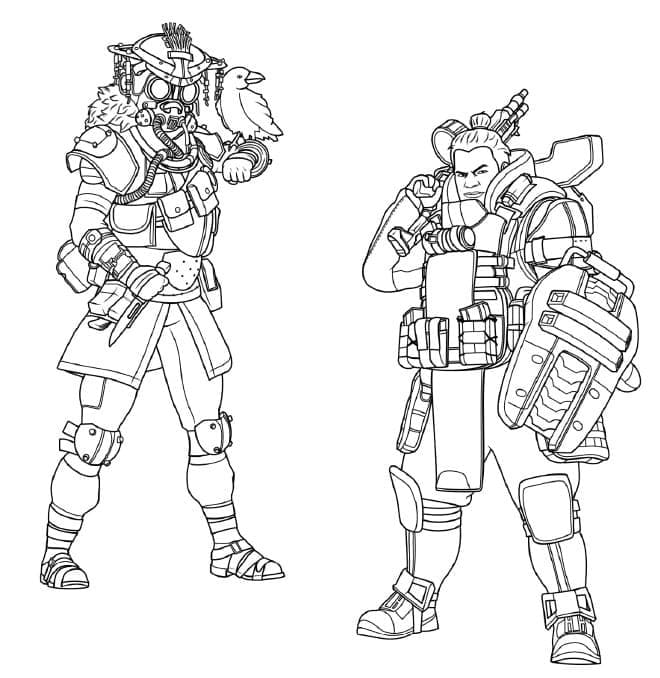 Desenho gratuito Apex Legends #184319 da colecao Videogames para imprimir Desenho gratuito Apex Legends #184319 da colecao Videogames para imprimir