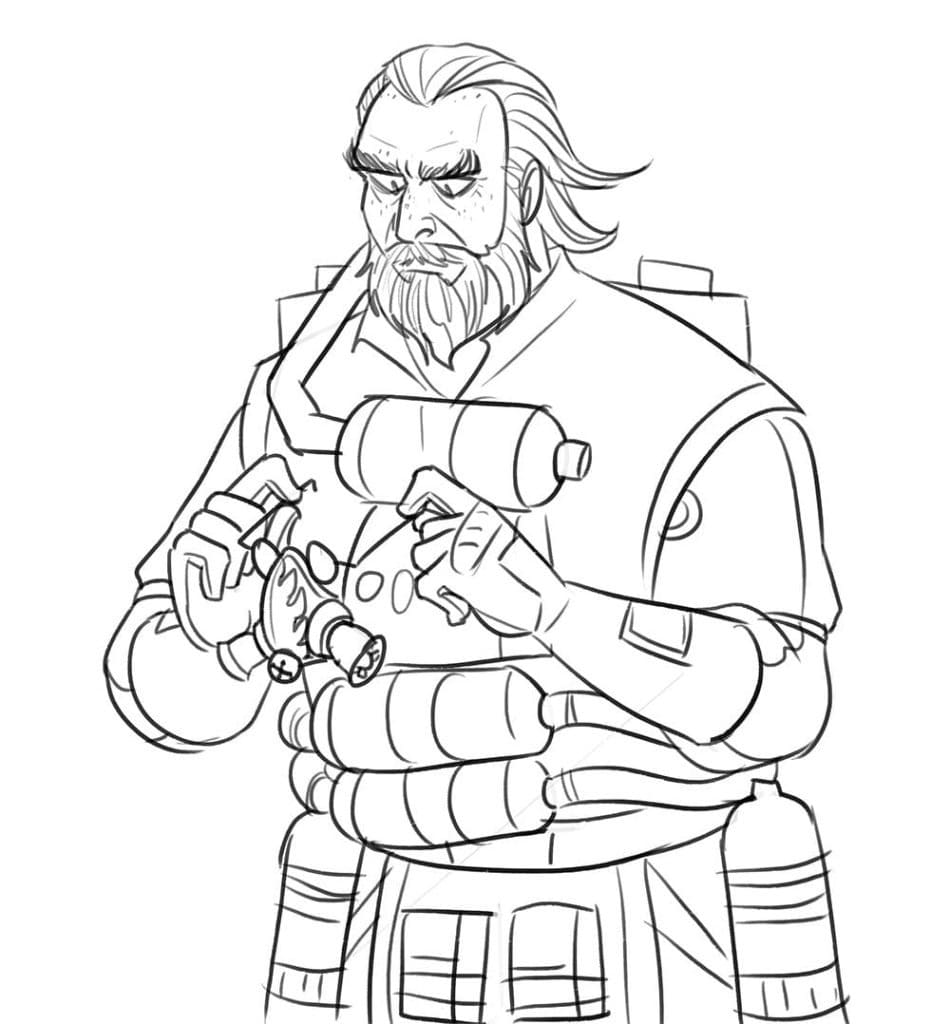 Desenho gratuito Apex Legends #184320 da colecao Videogames para imprimir