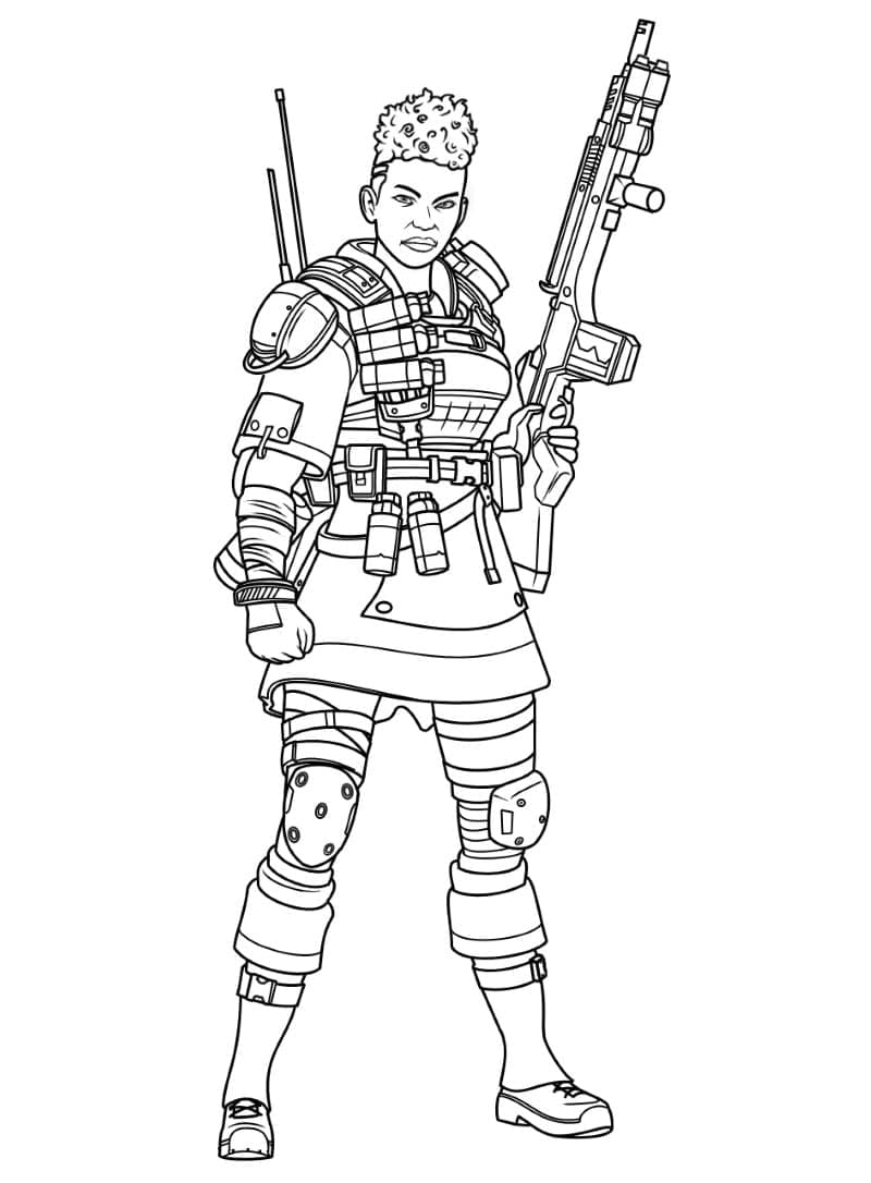 Desenho gratuito Apex Legends #184335 da colecao Videogames para imprimir