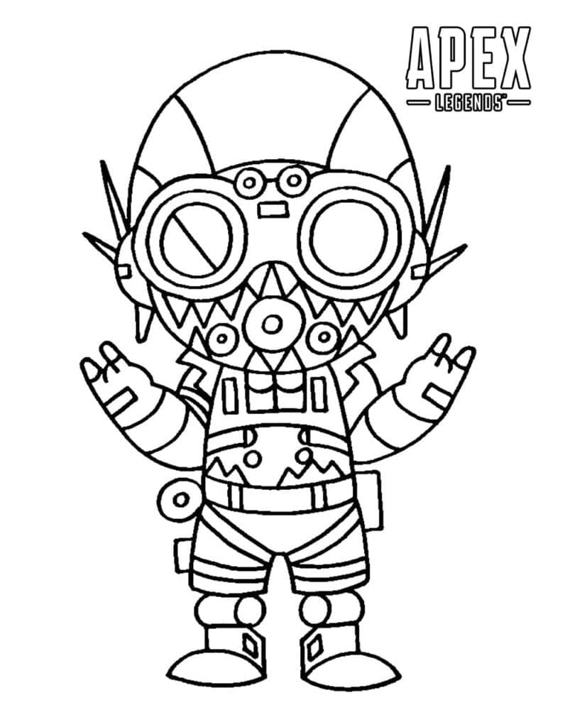 Desenho grátis de Apex Legends #184339 para crianças e adultos, coleção Videogames
