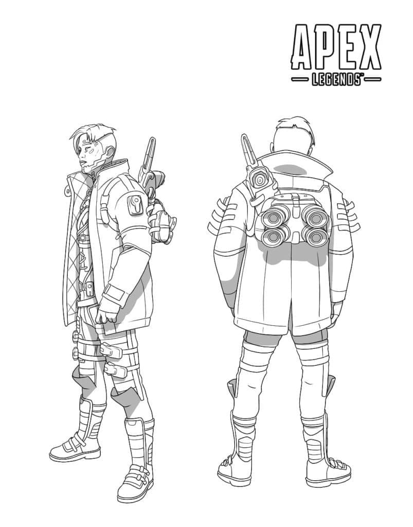 Desenho gratuito Apex Legends #184340 da colecao Videogames para imprimir
