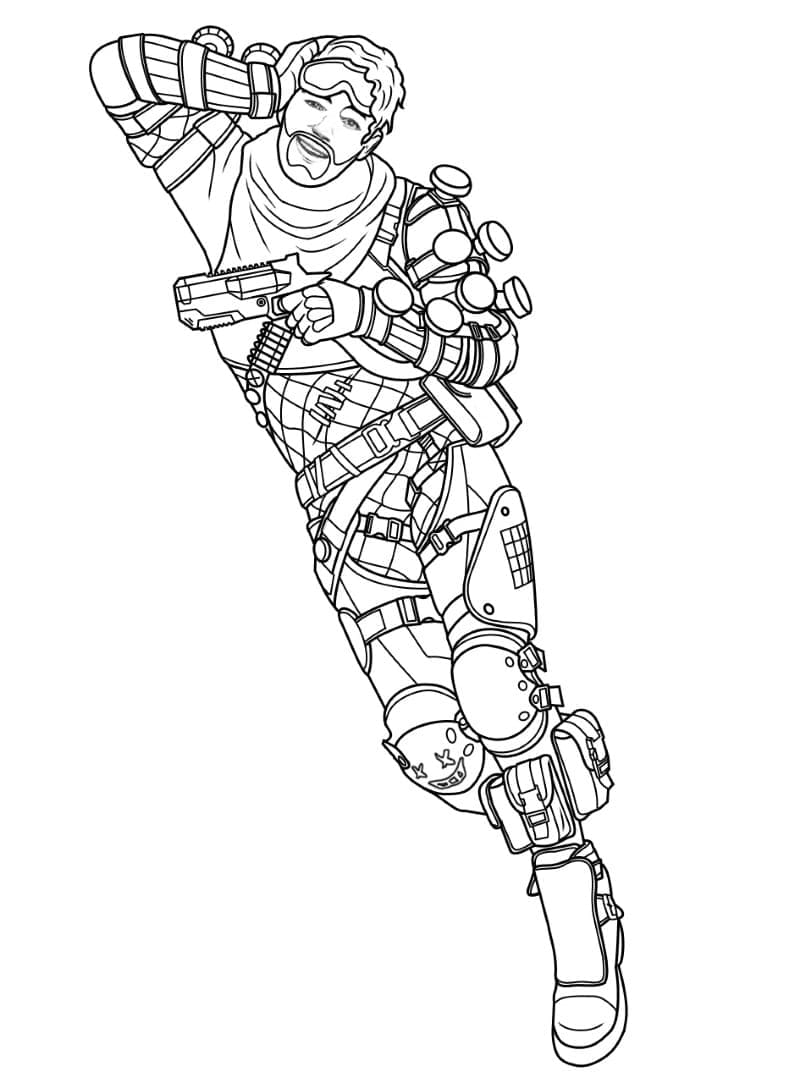Desenho gratuito Apex Legends #184348 da colecao Videogames para imprimir
