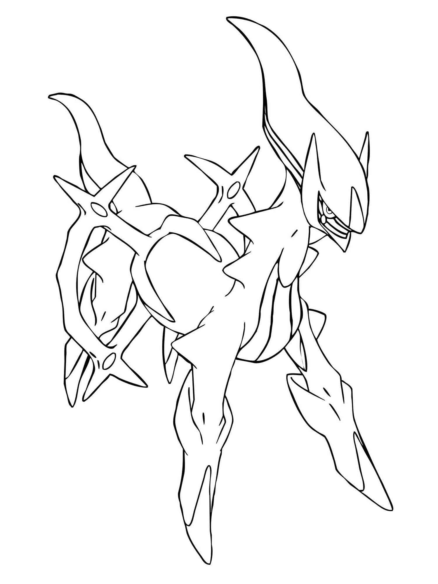 Desenho gratuito Arceus #181852 da colecao Videogames para imprimir