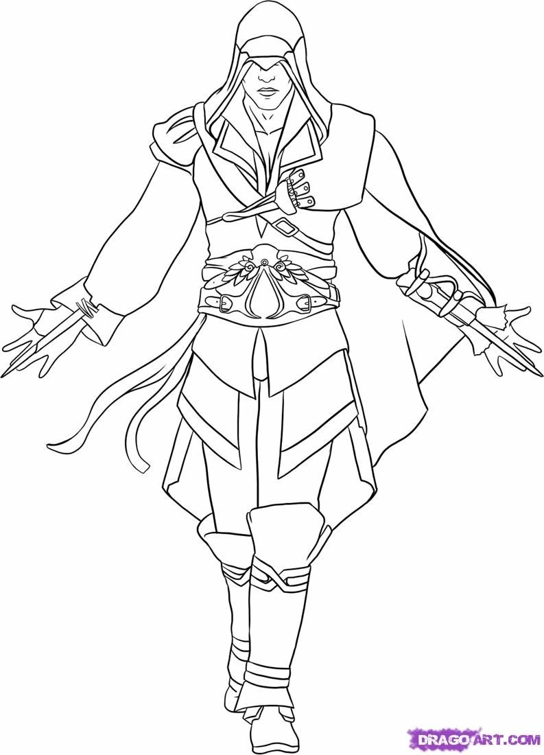 Desenho gratuito Assassin's Creed #111925 da colecao Videogames para imprimir Desenho gratuito Assassin's Creed #111925 da colecao Videogames para imprimir