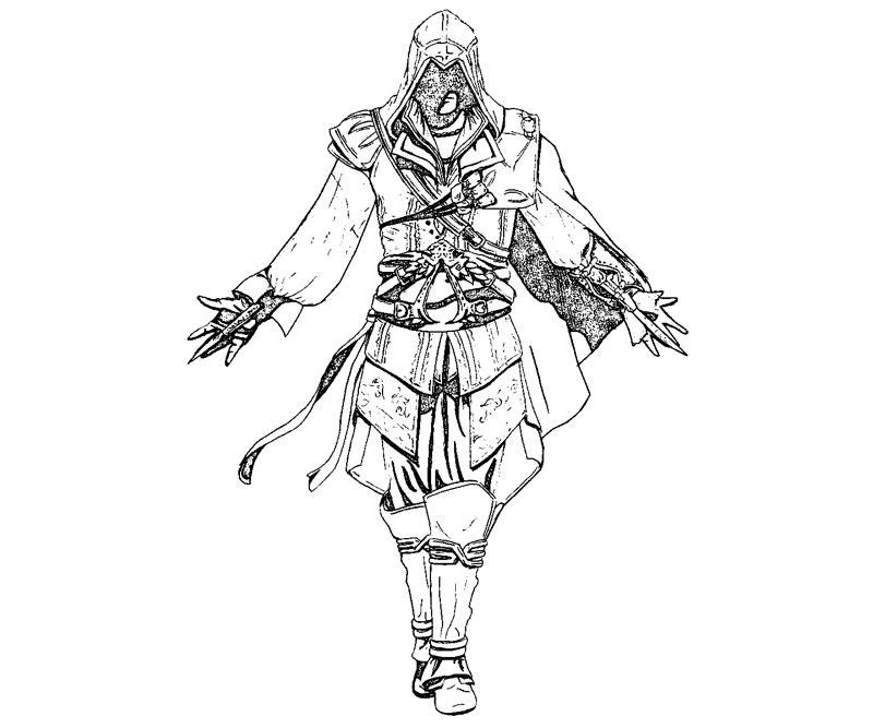 Desenho gratuito Assassin's Creed #111932 da colecao Videogames para imprimir