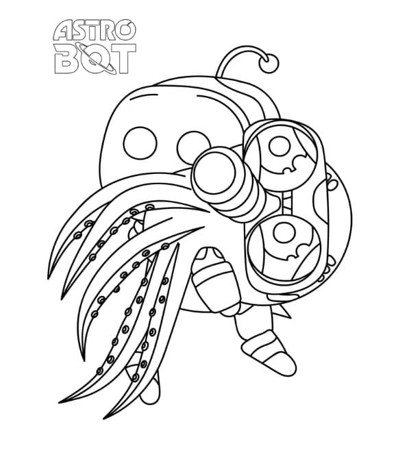 Desenho gratuito Astro Bot #221840 da colecao Videogames para imprimir