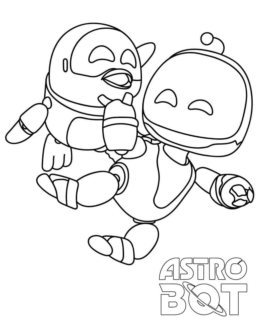 Desenho gratuito Astro Bot #221852 da colecao Videogames para imprimir