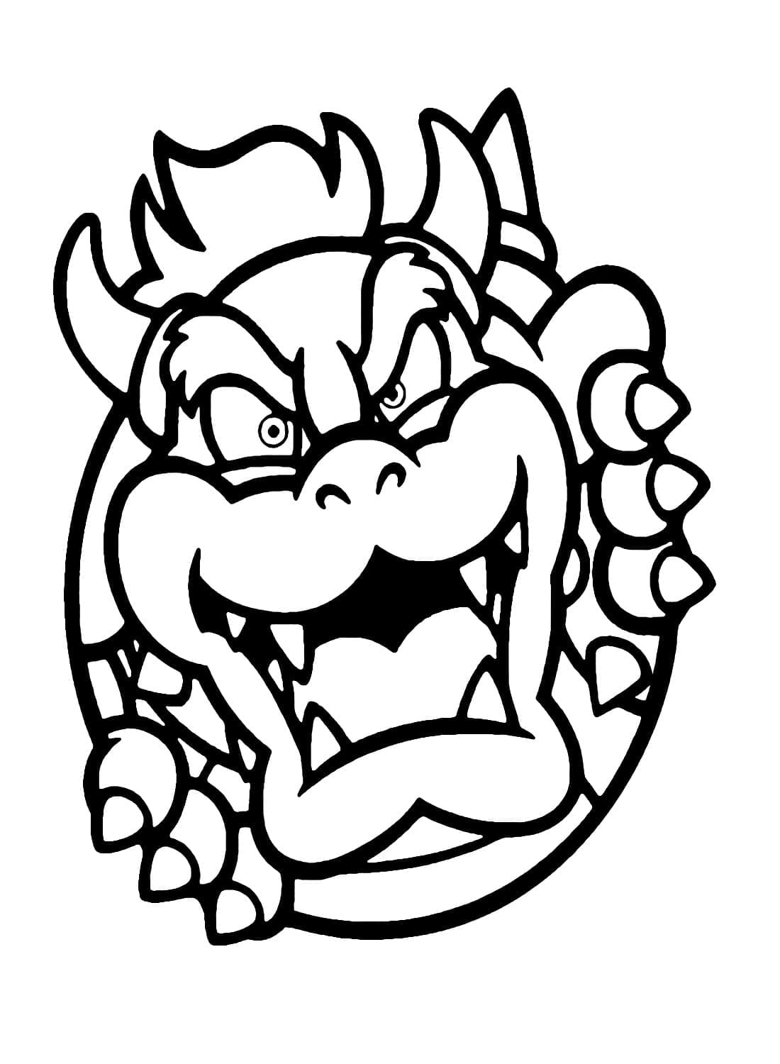 Desenho gratuito Bowser #195976 da colecao Videogames para imprimir