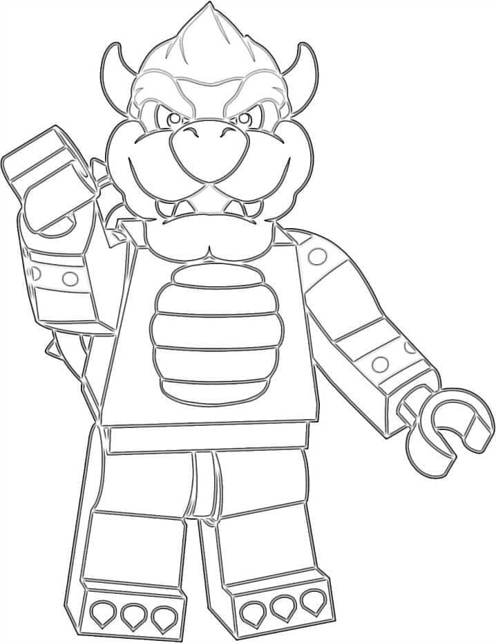 Desenho gratuito Bowser #195984 da colecao Videogames para imprimir