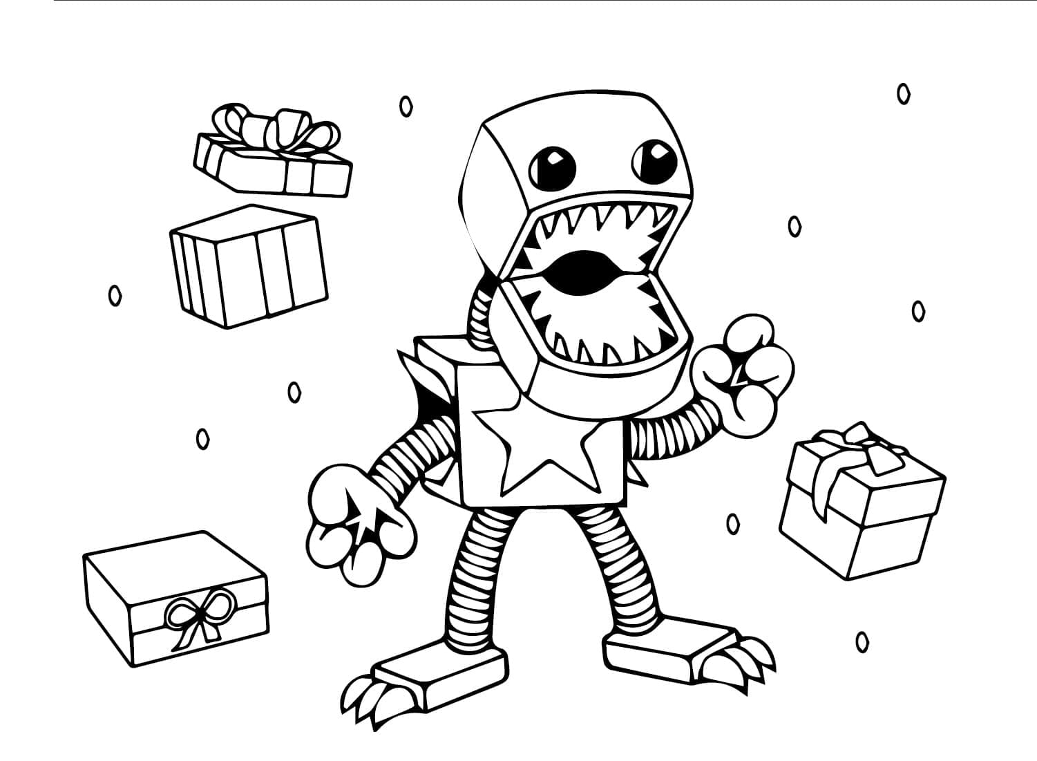Desenho gratuito Boxy Boo #211907 da colecao Videogames para imprimir