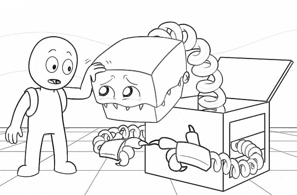 Desenho gratuito Boxy Boo #211913 da colecao Videogames para imprimir