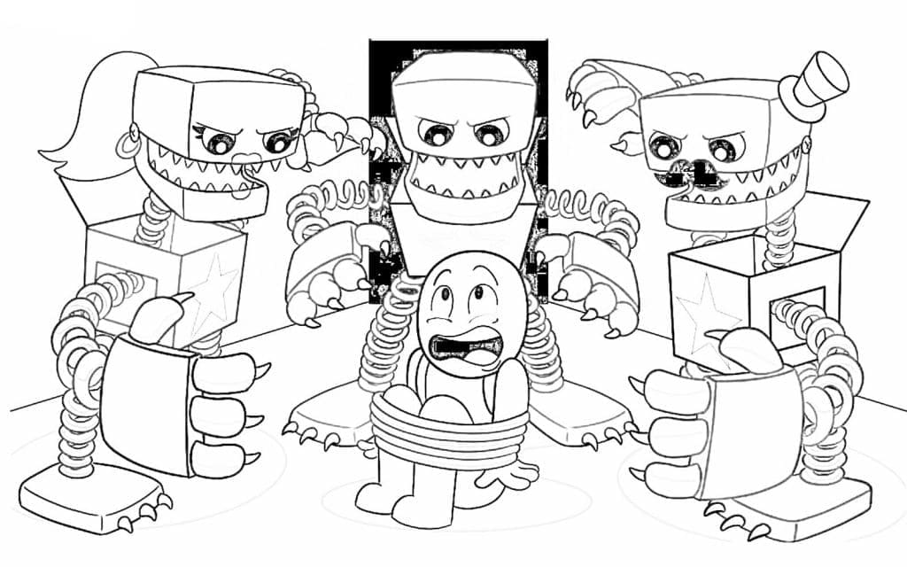 Desenho gratuito Boxy Boo #211924 da colecao Videogames para imprimir