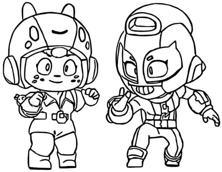 Desenho gratuito Brawl Stars #175481 da colecao Videogames para imprimir