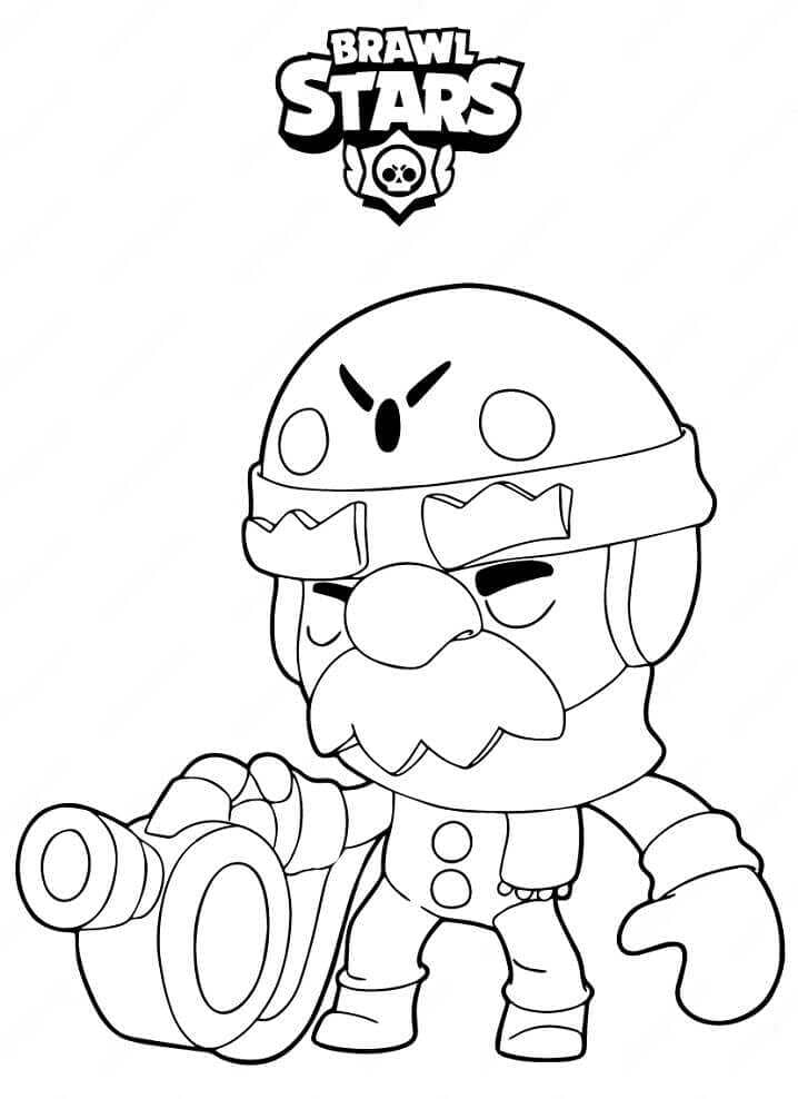 Desenho gratuito Brawl Stars #175496 da colecao Videogames para imprimir