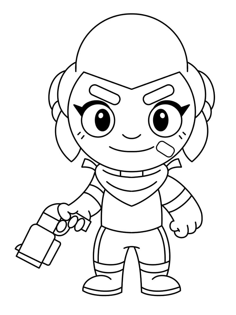 Desenho gratuito Brawl Stars #175497 da colecao Videogames para imprimir