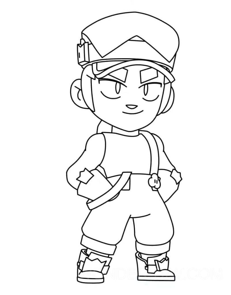 Página para colorir: Brawl Stars (Videogames) #214762 - Páginas para Colorir Imprimíveis Gratuitamente