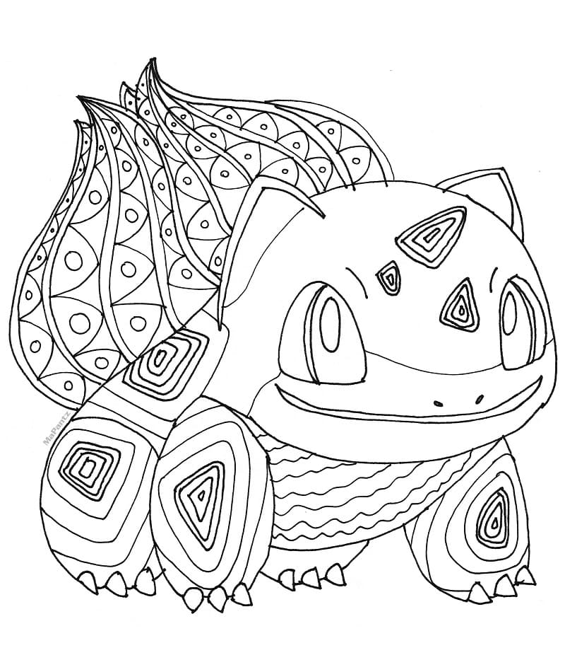 Desenho gratuito Bulbasaur #181433 da colecao Videogames para imprimir