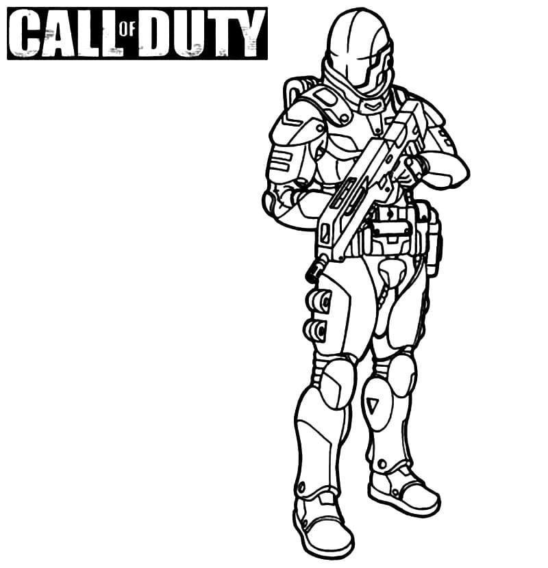 Desenho gratuito Call of Duty #198997 da colecao Videogames para imprimir