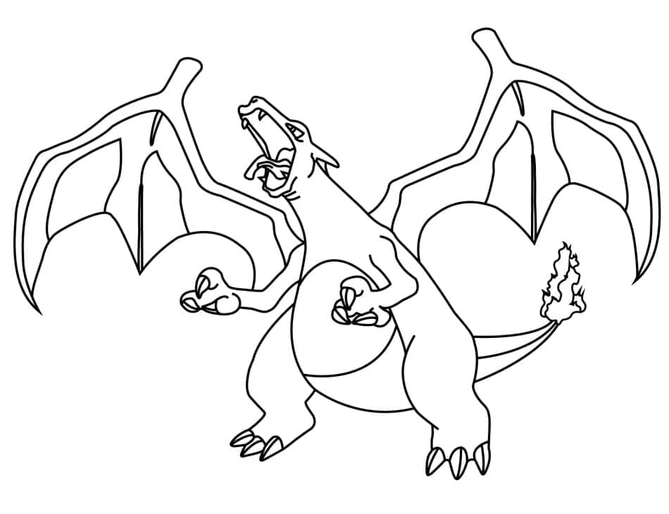 Desenho gratuito Charizard #179547 da colecao Videogames para imprimir