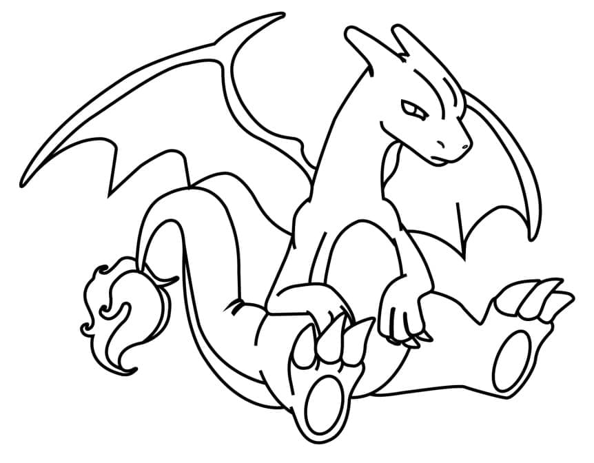 Desenho gratuito Charizard #179561 da colecao Videogames para imprimir