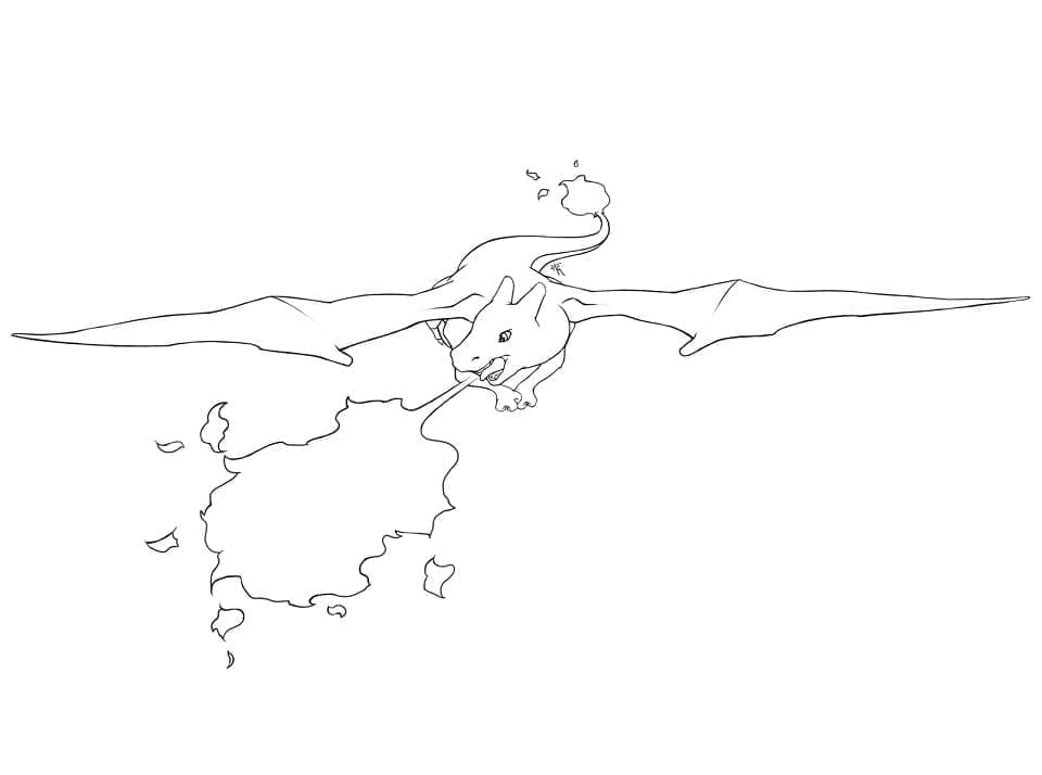 Desenho gratuito Charizard #179564 da colecao Videogames para imprimir
