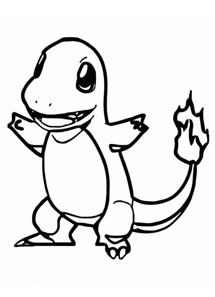 Desenho gratuito Charmander #178743 da colecao Videogames para imprimir