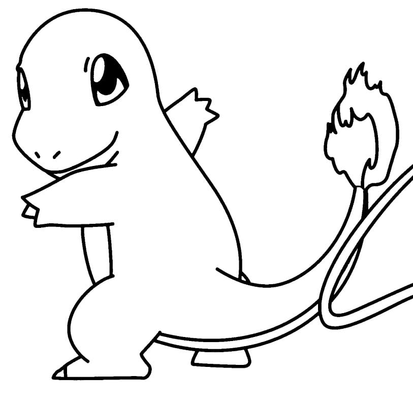 Desenho gratuito Charmander #178746 da colecao Videogames para imprimir