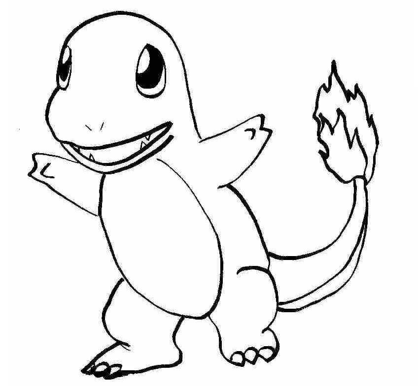 Desenho gratuito Charmander #178755 da colecao Videogames para imprimir