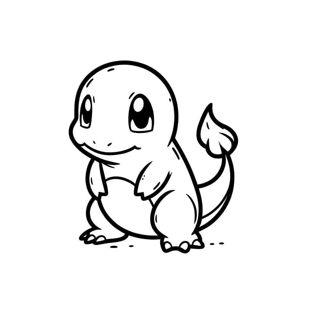 Desenho gratuito Charmander #219033 da colecao Videogames para imprimir