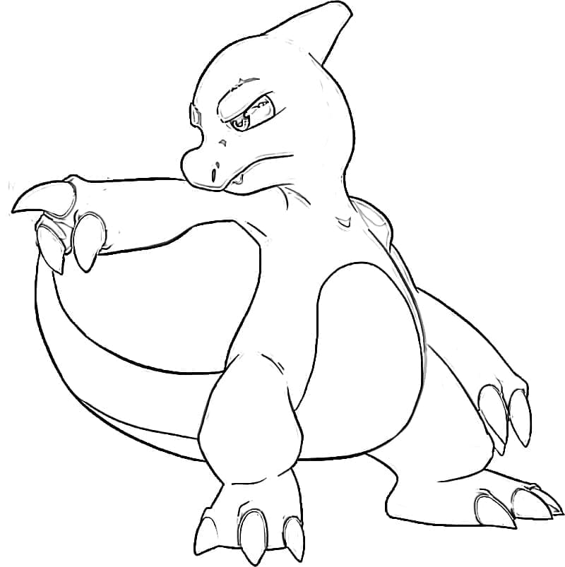 Desenho gratuito Charmeleon #218932 da colecao Videogames para imprimir