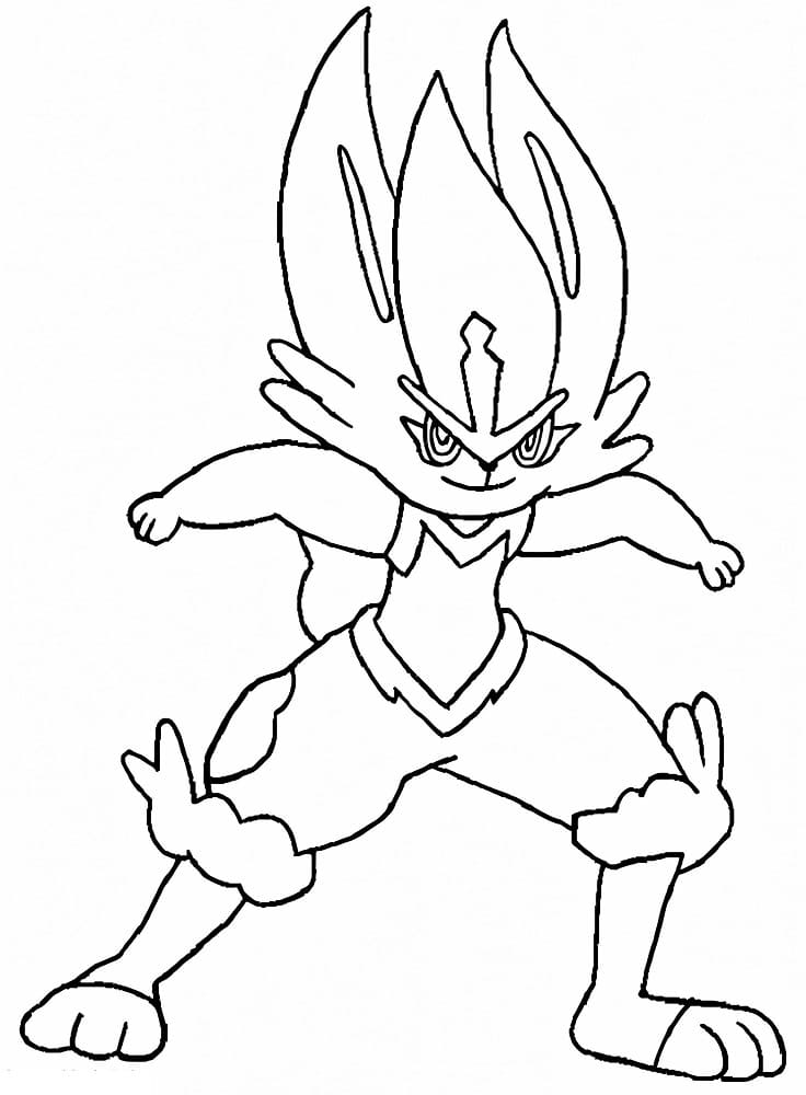 Desenho gratuito Cinderace #219154 da colecao Videogames para imprimir