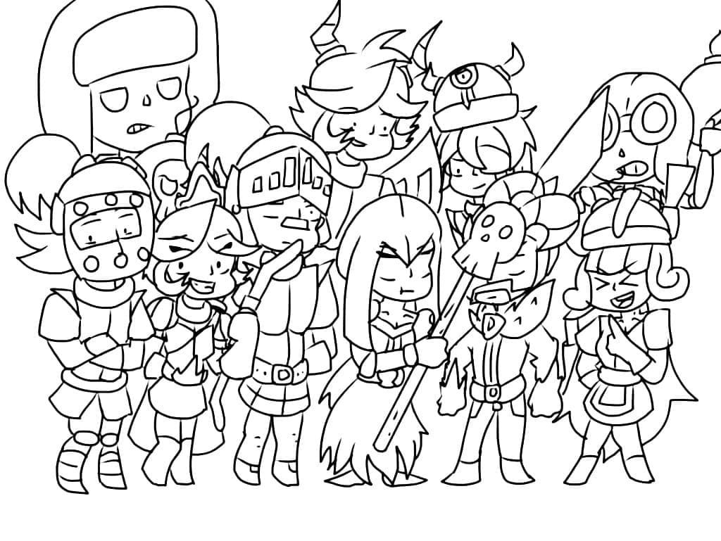 Desenho gratuito Clash Royale #200951 da colecao Videogames para imprimir
