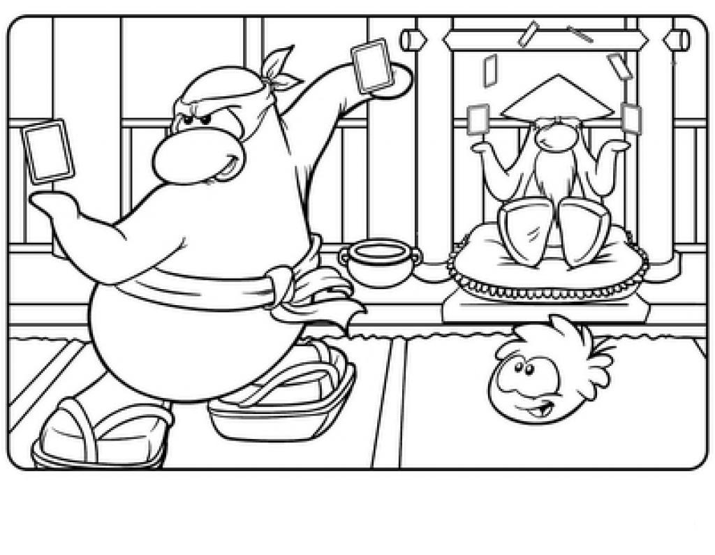 Desenho gratuito Club Penguin #170318 da colecao Videogames para imprimir Desenho gratuito Club Penguin #170318 da colecao Videogames para imprimir