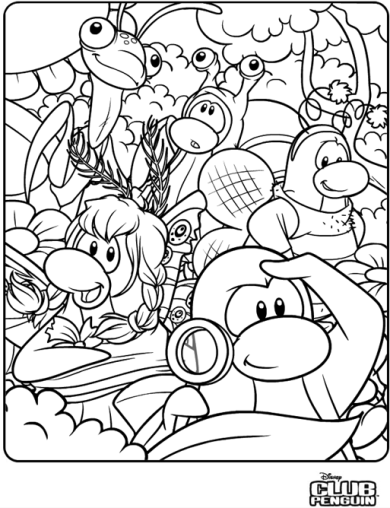 Página para colorir: Club Penguin (Videogames) #170321 - Páginas para Colorir Imprimíveis Gratuitamente