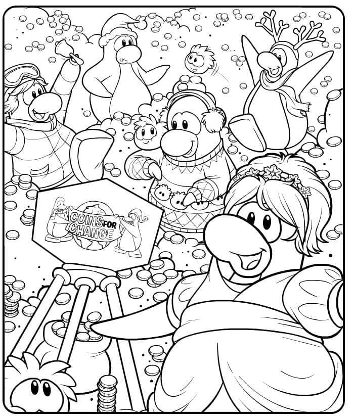 Desenho gratuito Club Penguin #204944 da colecao Videogames para imprimir