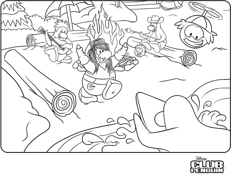 Desenho gratuito Club Penguin #204953 da colecao Videogames para imprimir