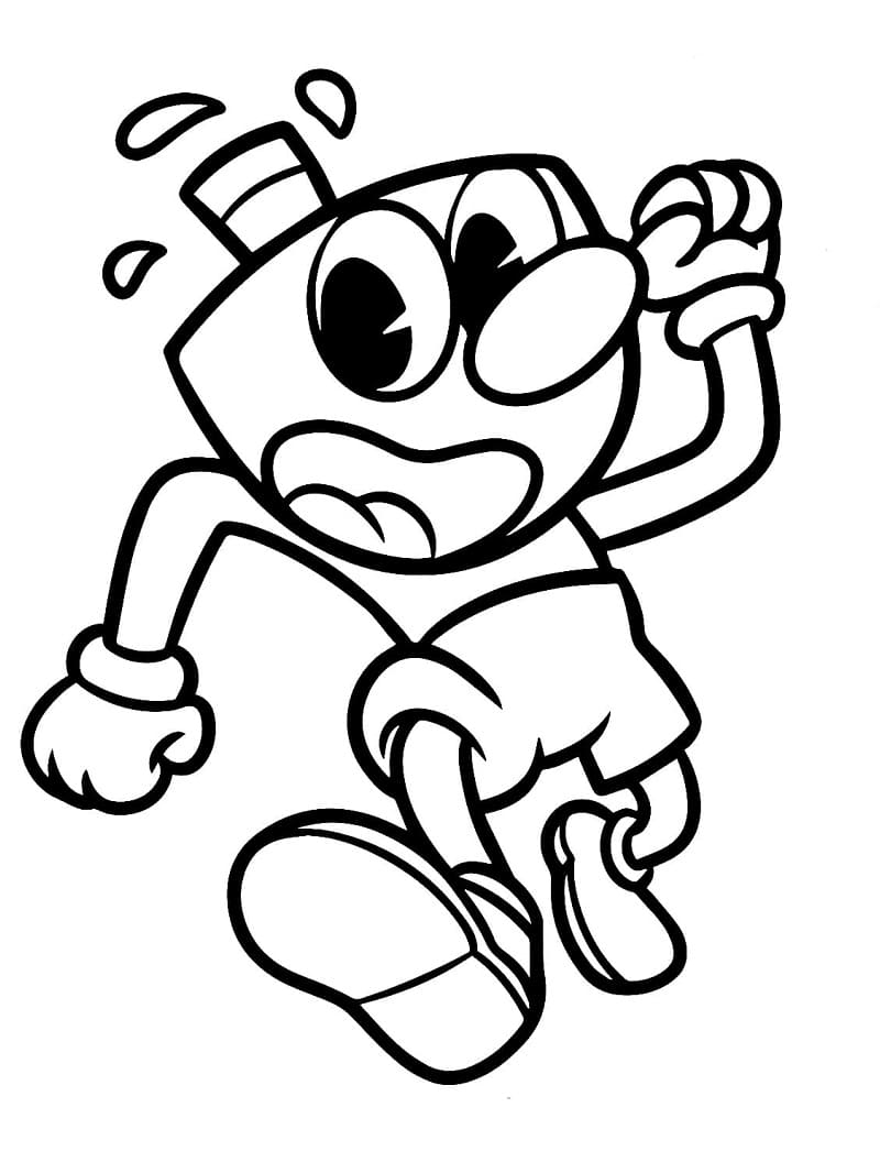 Desenho gratuito Cuphead #185084 da colecao Videogames para imprimir