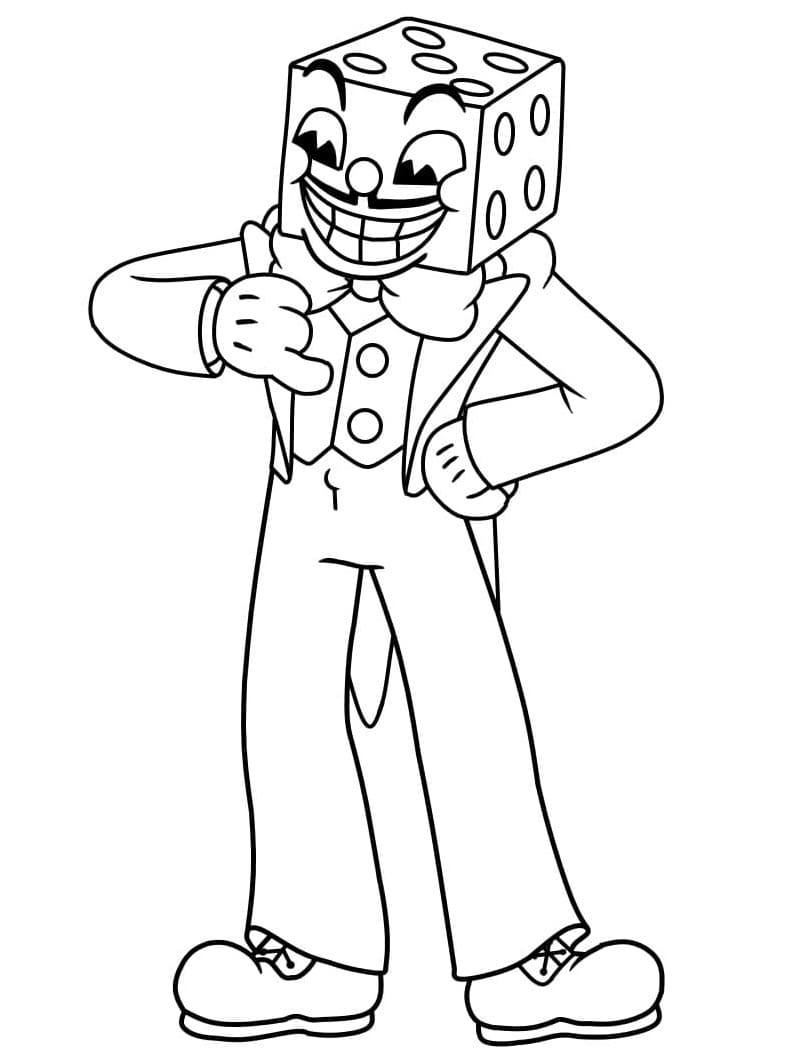 Desenho gratuito Cuphead #185110 da colecao Videogames para imprimir
