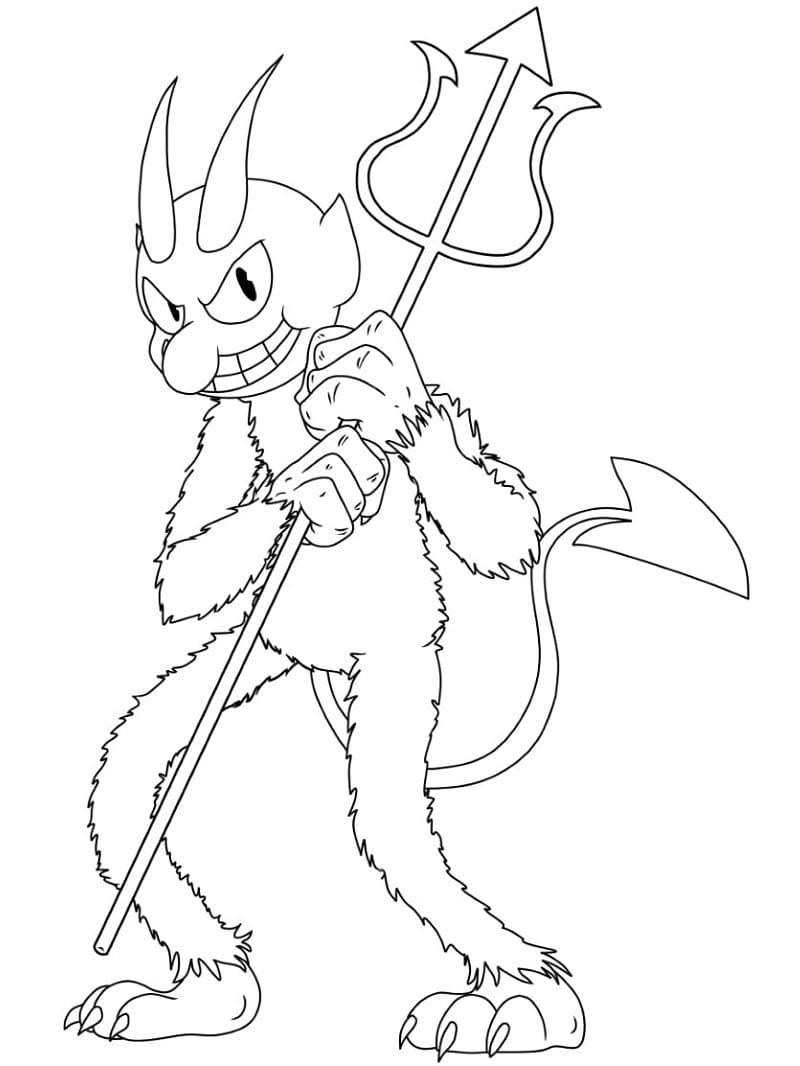 Desenho imprimível de Cuphead #185113 para colorir, pertence à coleção Videogames Desenho imprimível de Cuphead #185113 para colorir, pertence à coleção Videogames